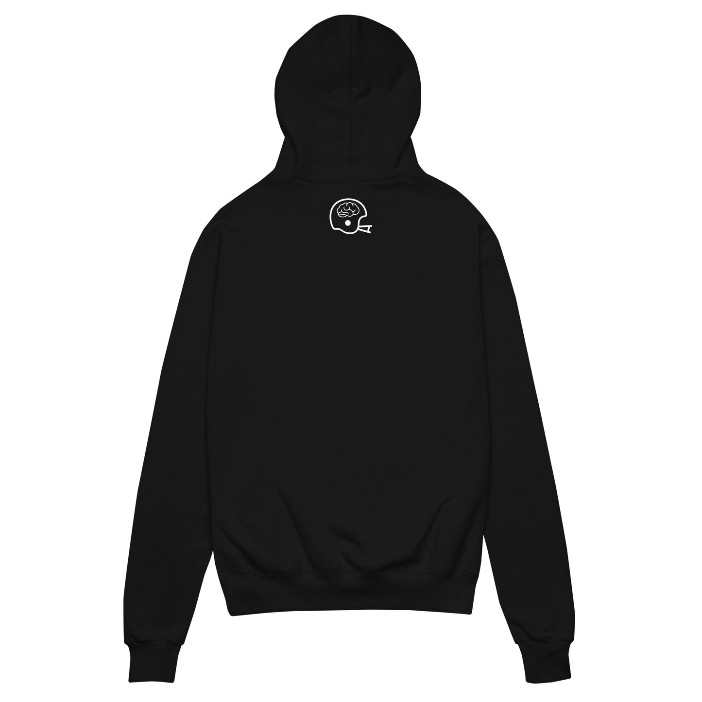 Professor Football x Champion Hoodie – Classic Logo Edition (Black)