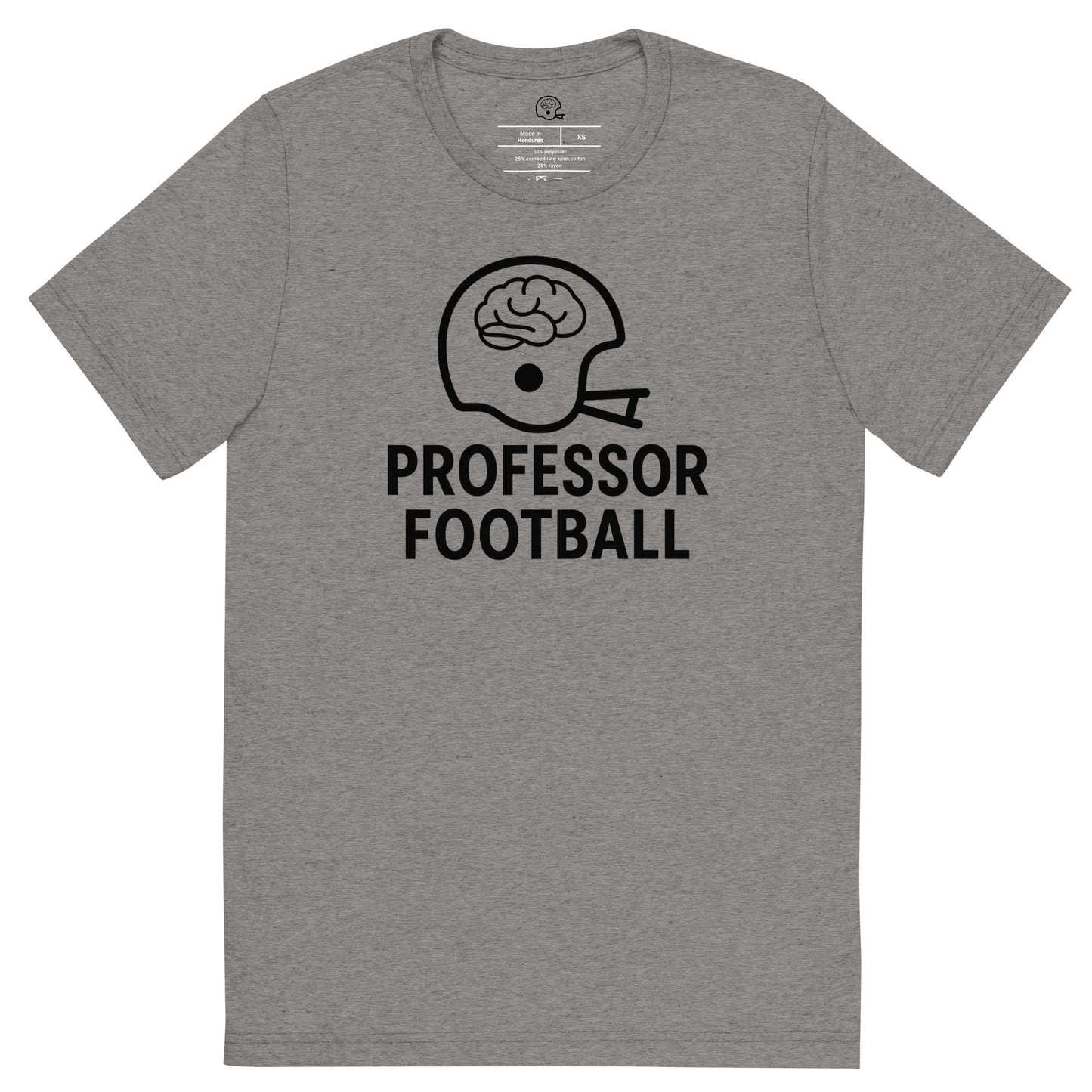 Professor Football Tri-Blend Tee – Logo Edition